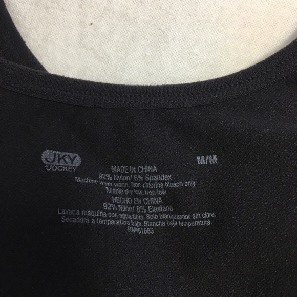 Jockey Seamfree Black Bralette, M - Picture 5 of 5